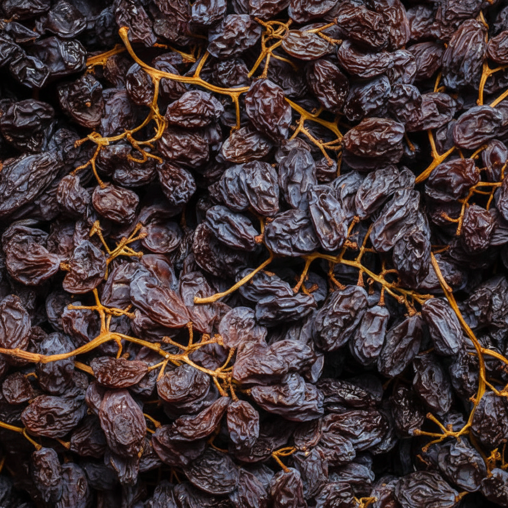 Hayat Premium Dried Grapes - full frame cluster shot