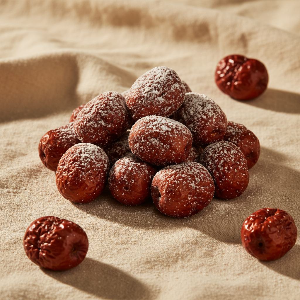 Snow Kissed Jujubes Linen